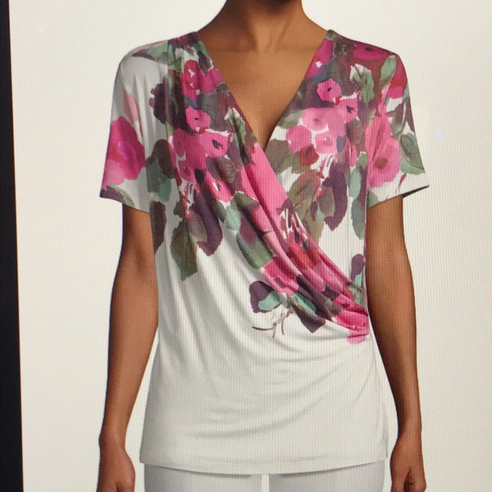 St John Floral Blossom Top